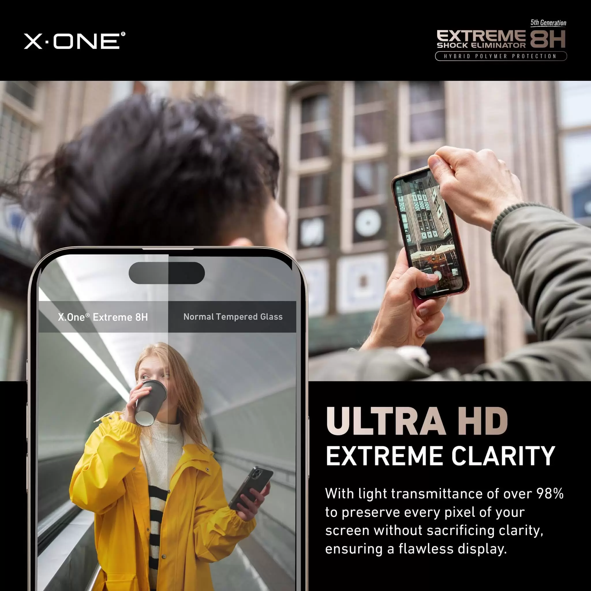Extreme Shock Eliminator 8H mit Installationskit &ndash; Clear HD