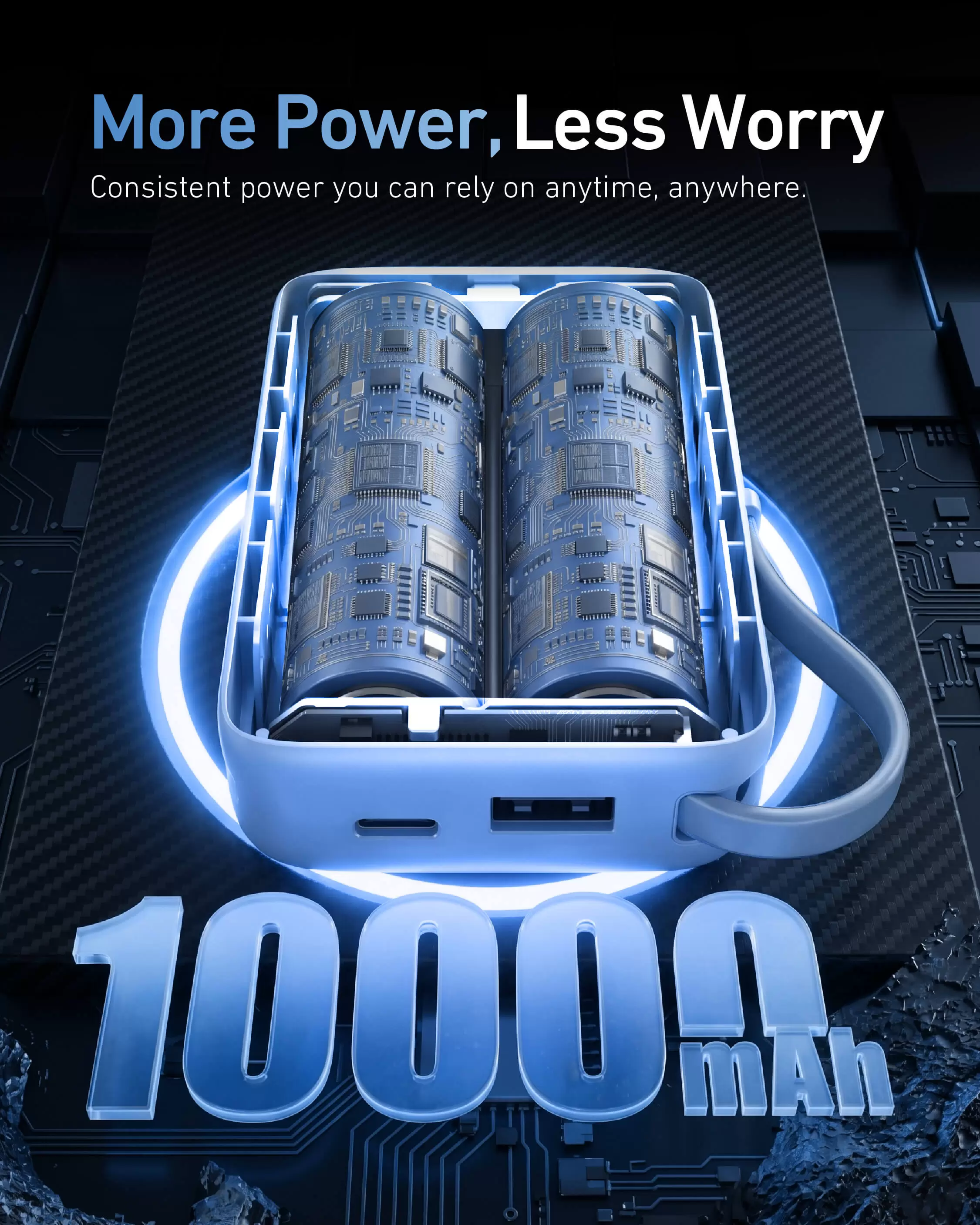 Atom Duo 22,5 W 10000 mAh Powerbank