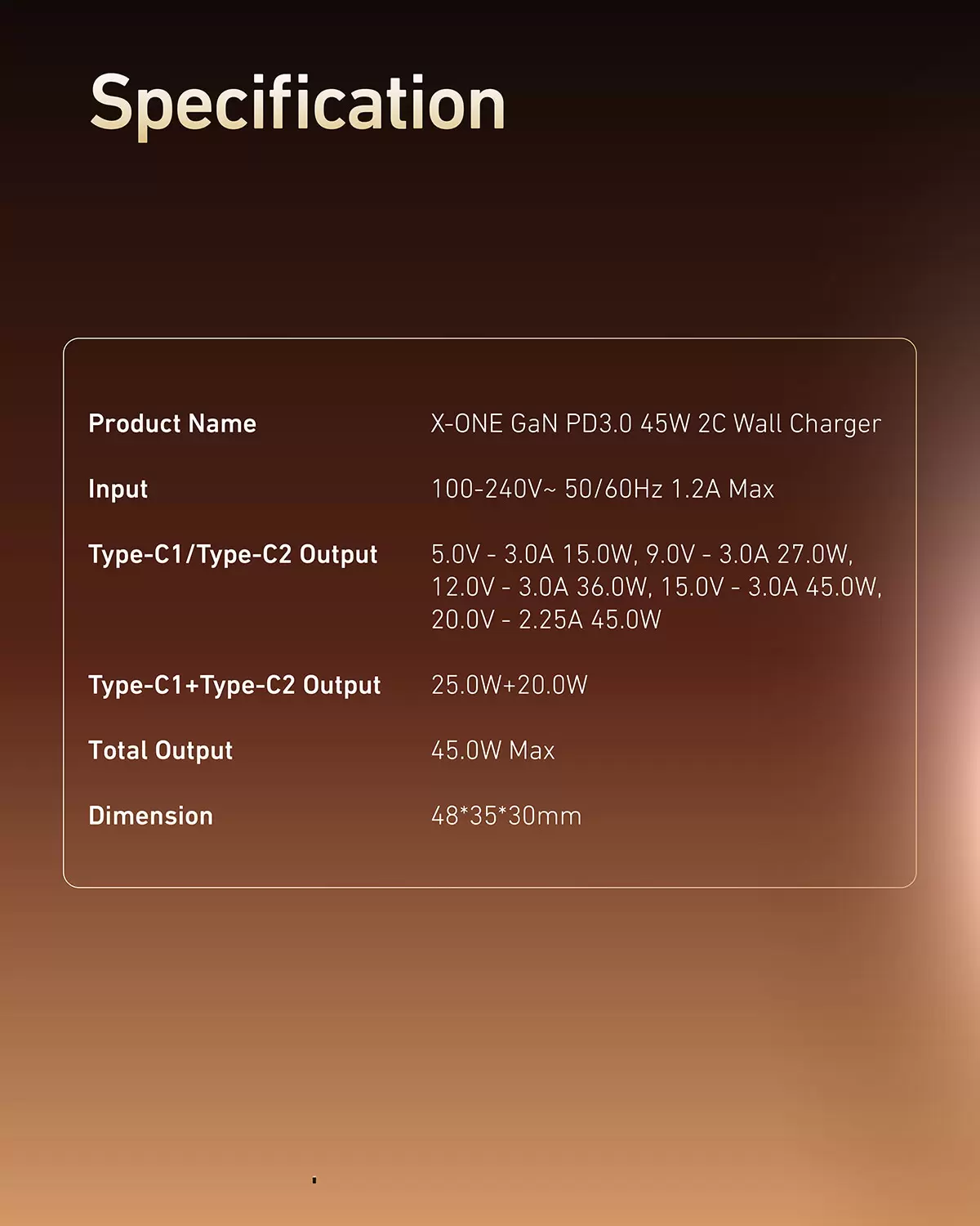 45 W Charge Go