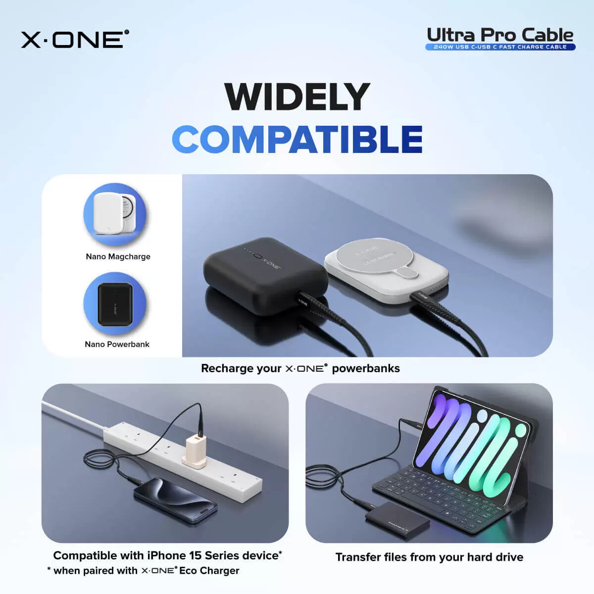 Ultra Pro Kabel 240 W C auf C