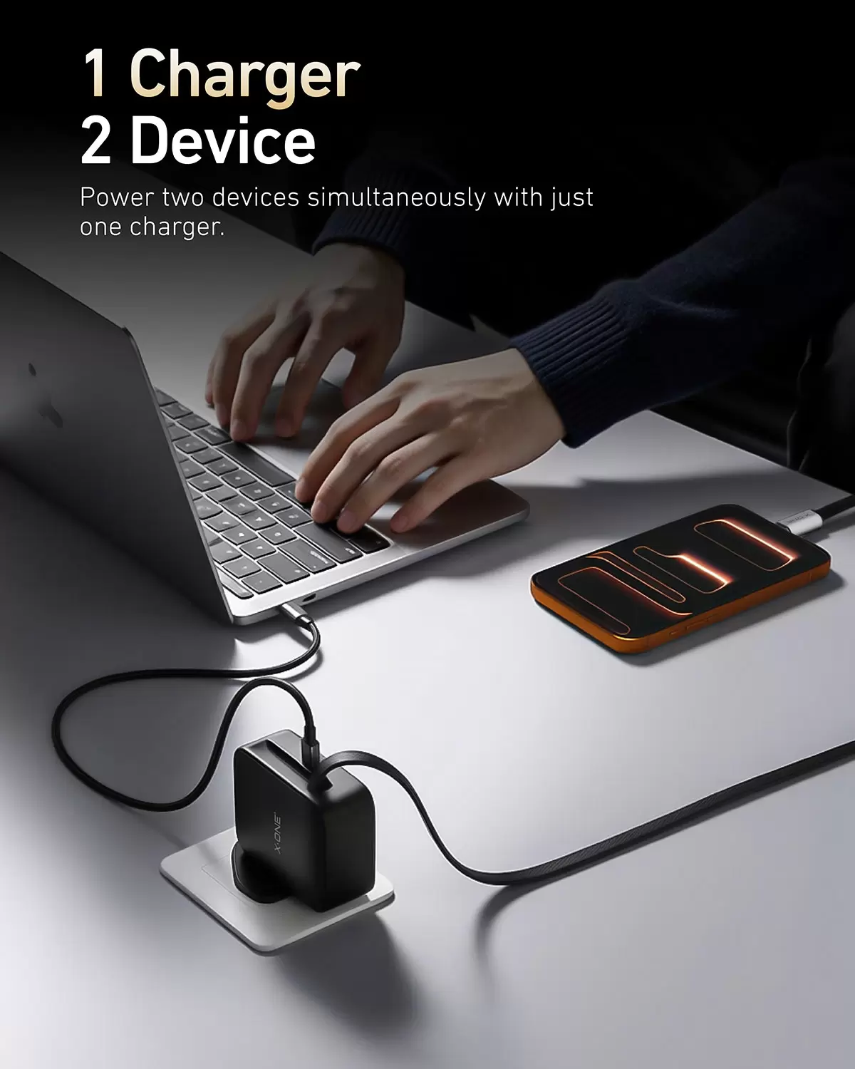 65 W Charge Go einziehbar