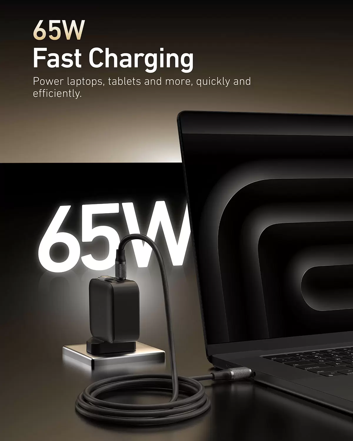 65 W Charge Go einziehbar