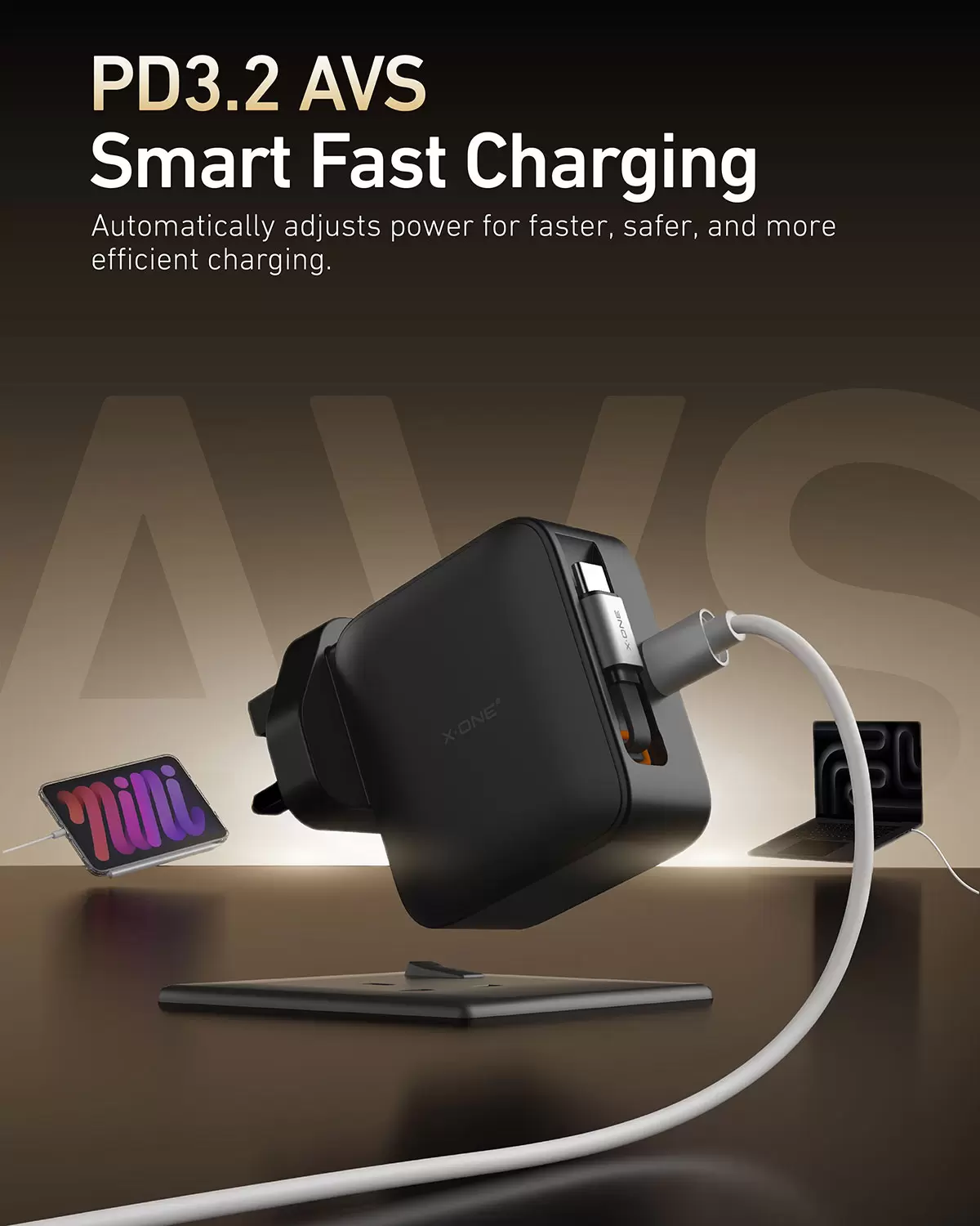 65 W Charge Go einziehbar