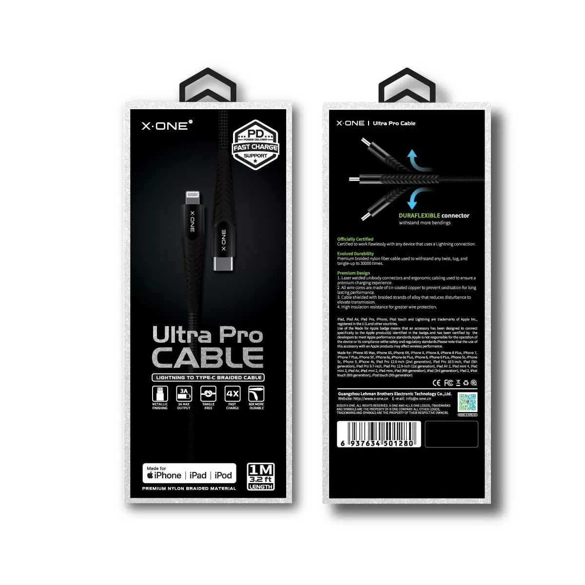 Ultra Pro-Kabel &ndash; C zu Beleuchtung