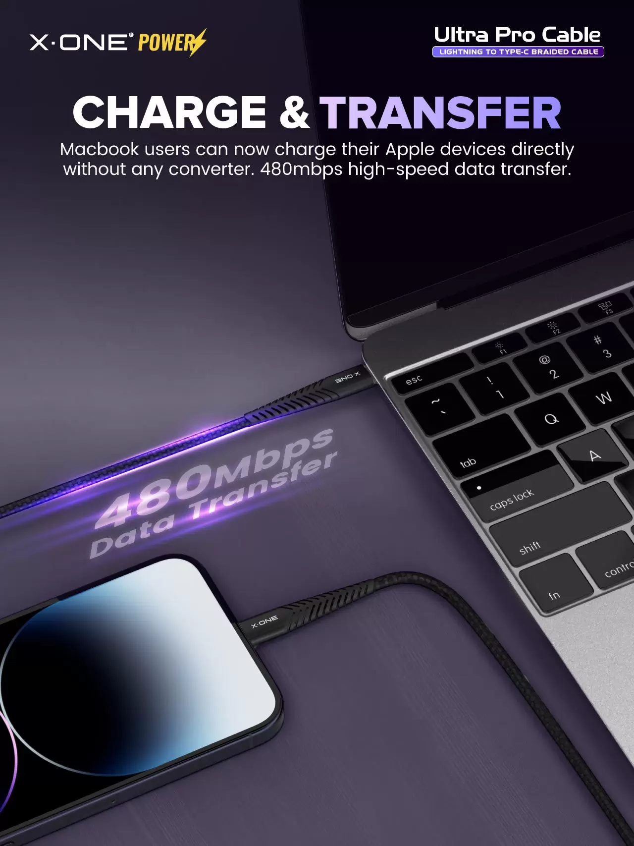 Ultra Pro-Kabel &ndash; C zu Beleuchtung